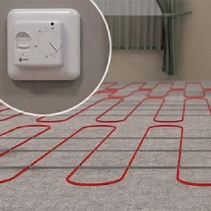 Электрический теплый пол в стяжку